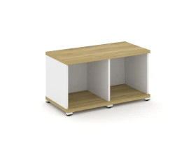 Стеллаж 2 узкие секции, 1 ниша CN.STU-120 836x420x450 Концепт / Concept images