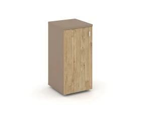 Шкаф низкий узкий левый (1 низкий фасад ЛДСП) 40x42x82,3 Эстетика / Estetica images