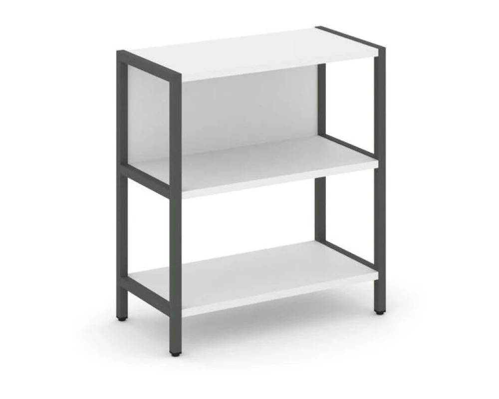 Односекционный стеллаж двухярусный 810х400х879 Шелф Систем / Shelf System