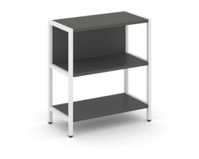 Односекционный стеллаж двухярусный 810х400х879 Шелф Систем / Shelf System images