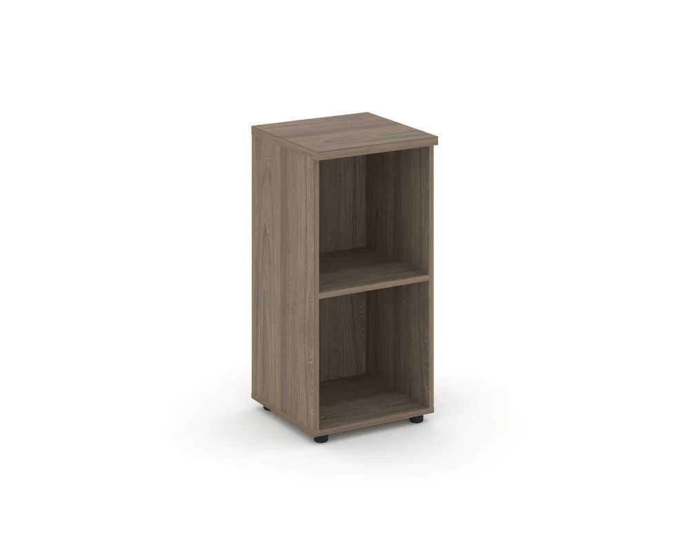 Стеллаж низкий узкий 400x400x833 зад. стенка HDF Стайл Проджект / Style Project