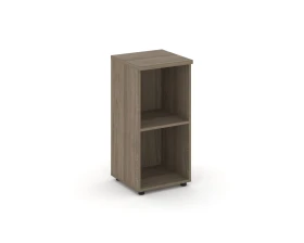 Стеллаж низкий узкий 400x400x833 зад. стенка HDF Стайл Проджект / Style Project images