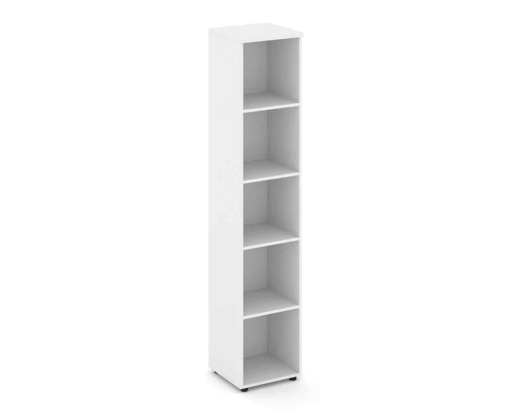 Стеллаж высокий узкий 400x400x1982 зад. стенка HDF Стайл Проджект / Style Project