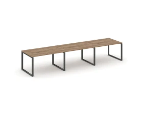Стол переговорный на О-образном каркасе 60 мм 4410x980x750 Стайл Проджект / Style Project images