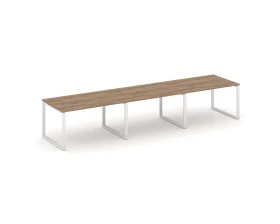 Стол переговорный на О-образном каркасе 60 мм 4410x980x750 Стайл Проджект / Style Project images