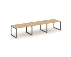 Стол переговорный на О-образном каркасе 60 мм 4410x980x750 Стайл Проджект / Style Project images